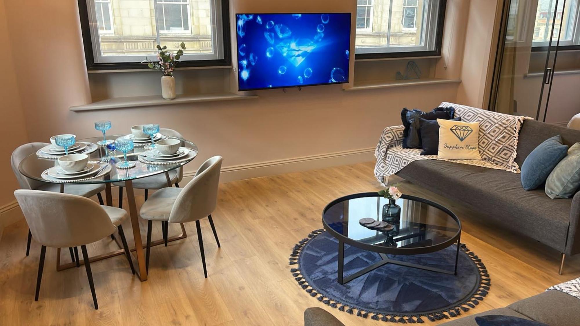 M1 City Centre 3 Bed 3 Bath Luxe Penthouse Manchester Extérieur photo