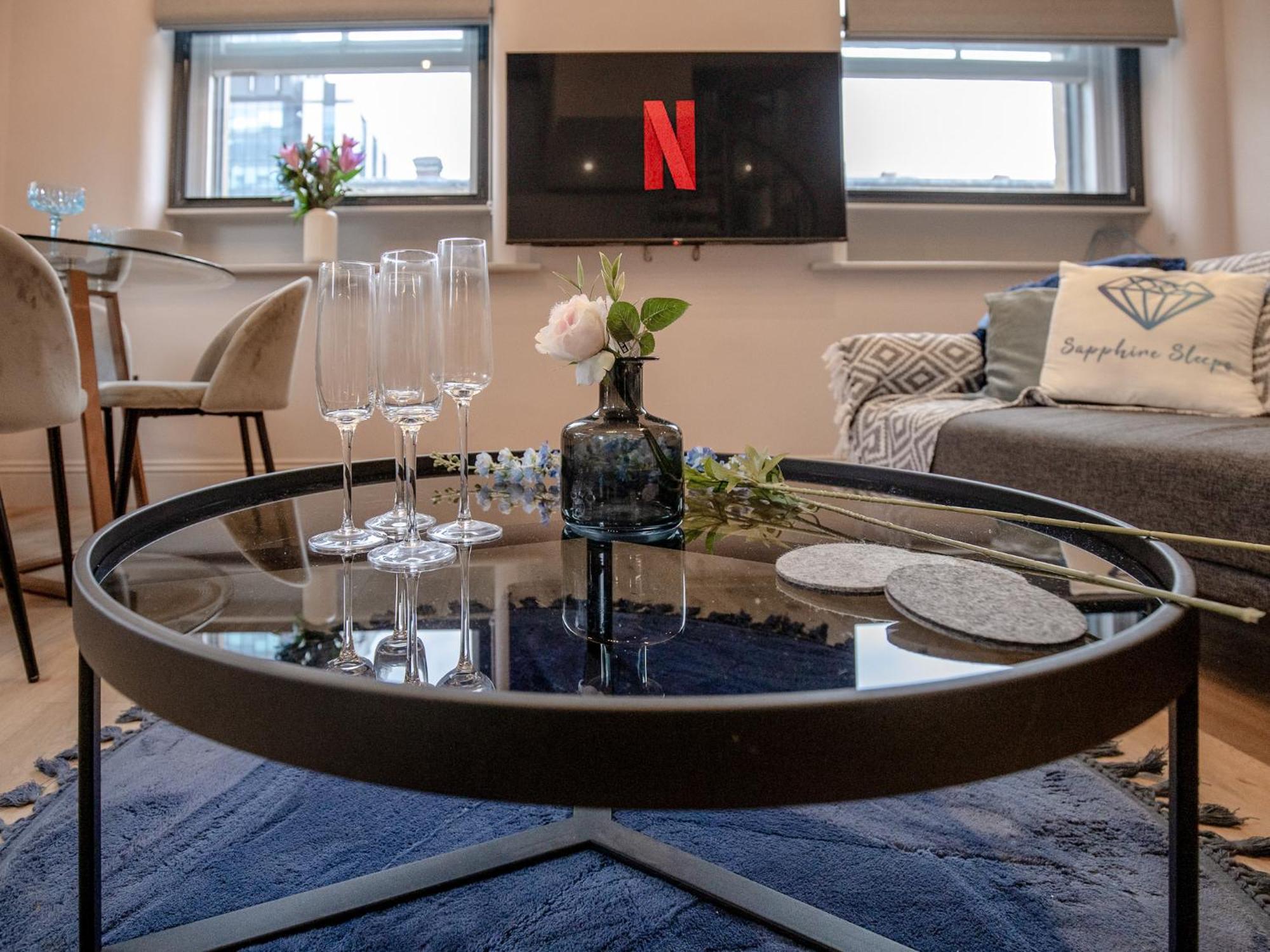 M1 City Centre 3 Bed 3 Bath Luxe Penthouse Manchester Extérieur photo