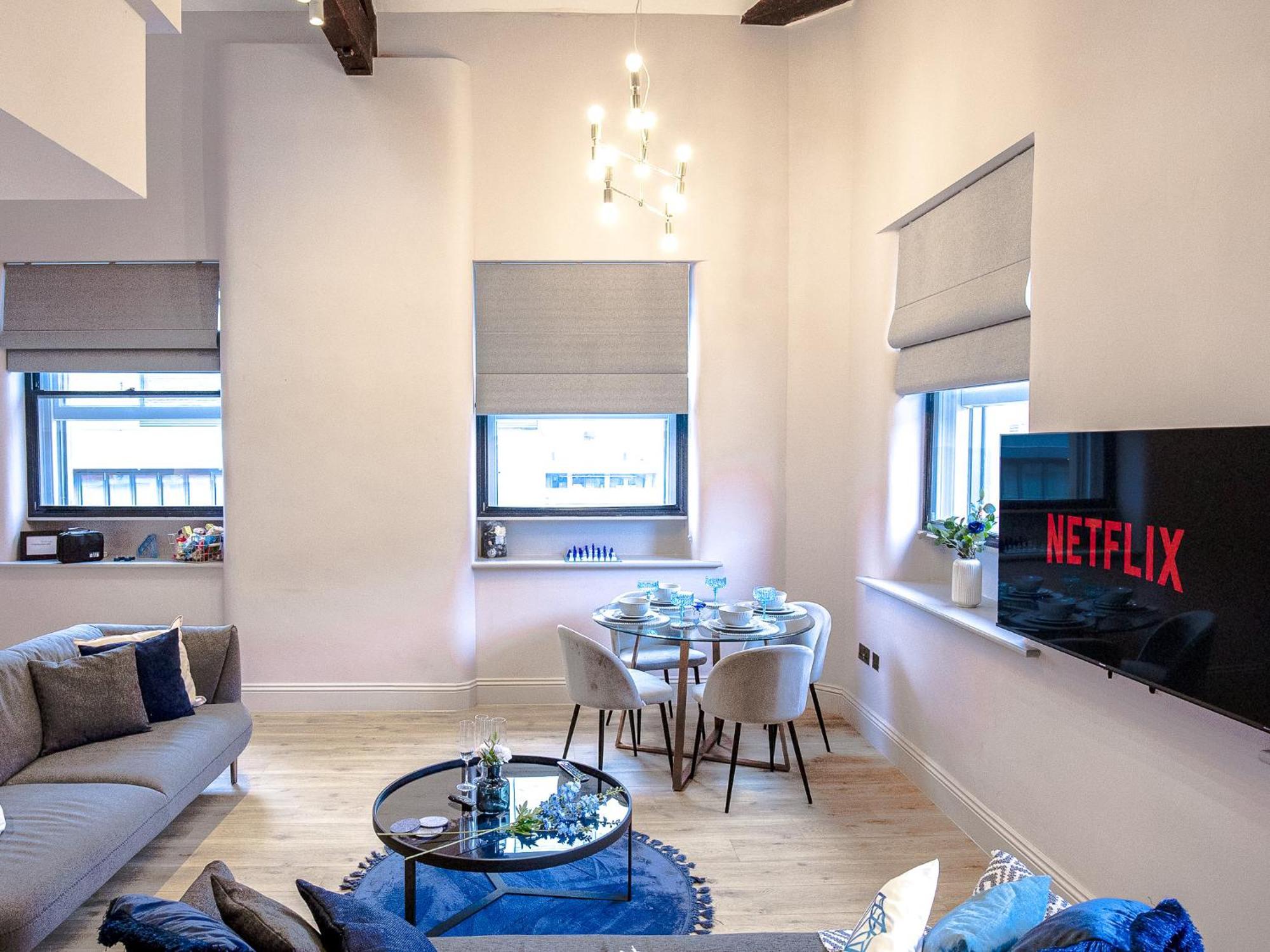 M1 City Centre 3 Bed 3 Bath Luxe Penthouse Manchester Extérieur photo